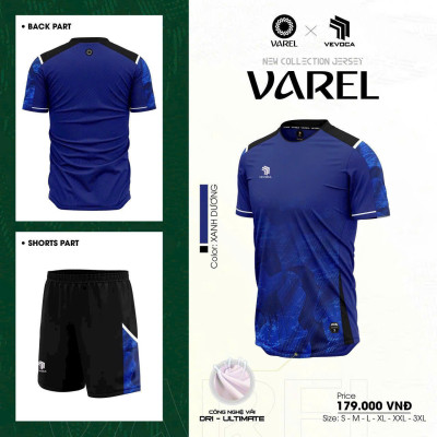 ÁO BÓNG ĐÁ VAREL